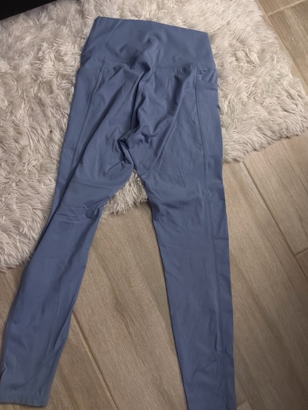 Women’s High-Waist Active Leggings in Dusty Blue